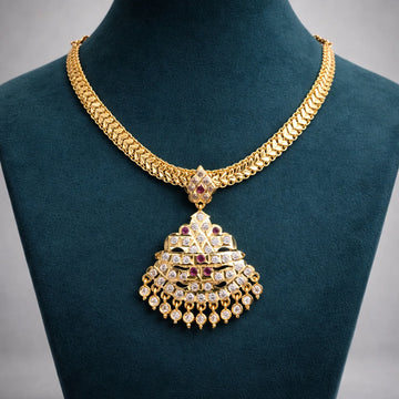 Gold Plated Classic Chain Necklace for Women