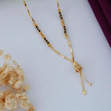 Elegant Gold Plated Designer Mangalsutra Necklace for Women