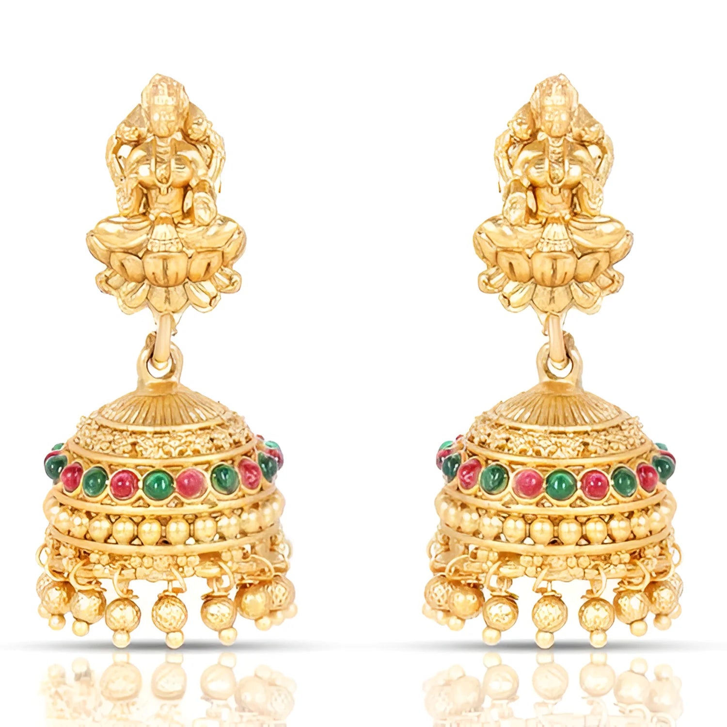 Lakshmi Coin Temple South Indian Necklace Set